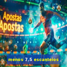 menos 7.5 escanteios